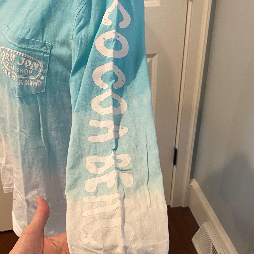 Ron Jon Surf Shop Aqua Long Sleeve Tee - Picture 4 of 6